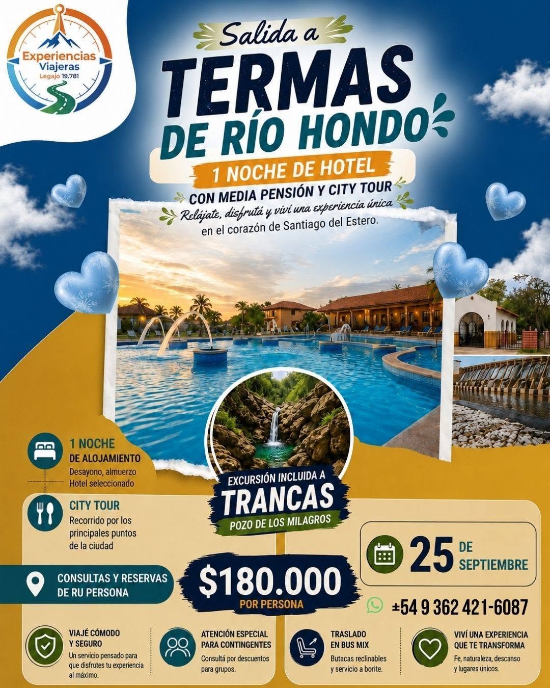 Oferta Termas de Río Hondo Septiembre